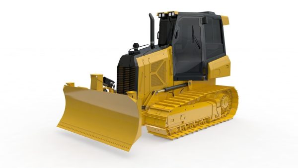 Bulldozer Small Rigged