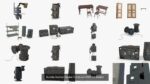 Bundle German Bunker Furnitures WWII