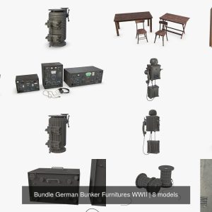 bundle-german-bunker-furnitures-wwii-3d-model-max-obj-mtl-3ds-fbx-blend-dae
