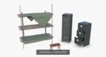 Bundle German Bunker Furnitures WWII