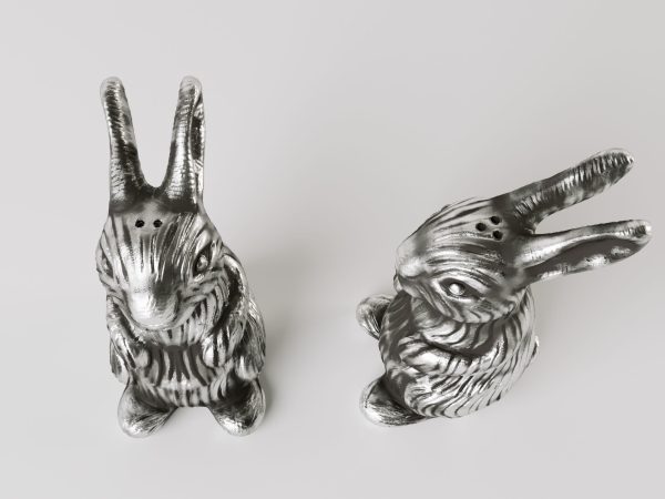 Bunny Pepper and Salt Shakers