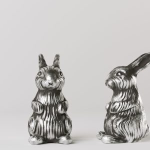 Bunny Pepper and Salt Shakers
