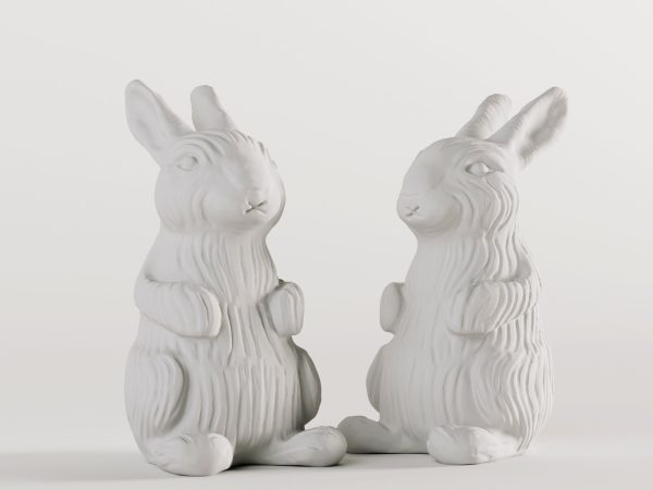Bunny Pepper and Salt Shakers