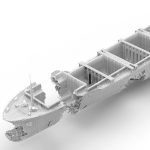 Burned and destroyed ship