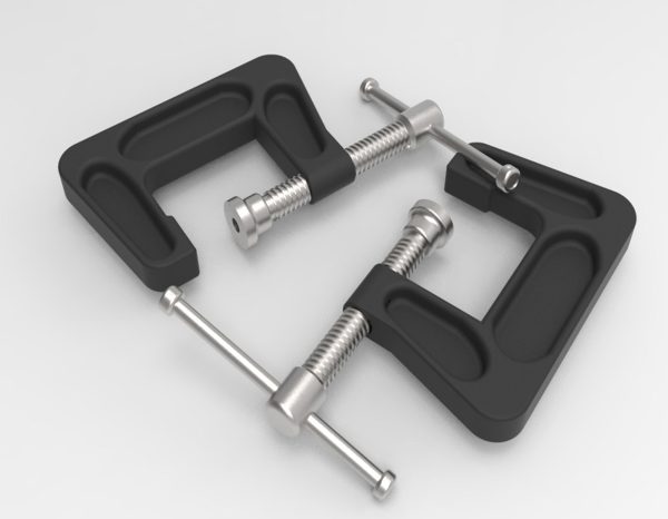 C-Clamp clamp with screw