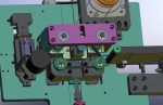 Cable feeding and cutting mechanism
