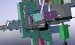 Cable feeding and cutting mechanism