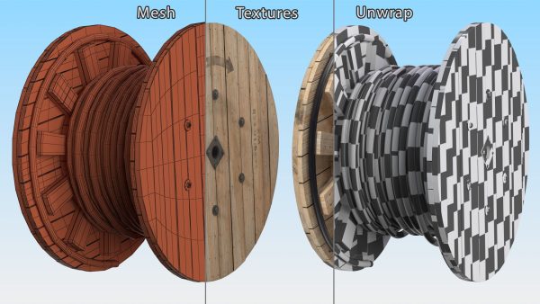 Cable Reel with Cable