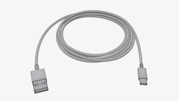 Cable USB-C to USB white