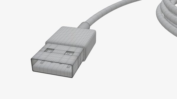 Cable USB-C to USB white