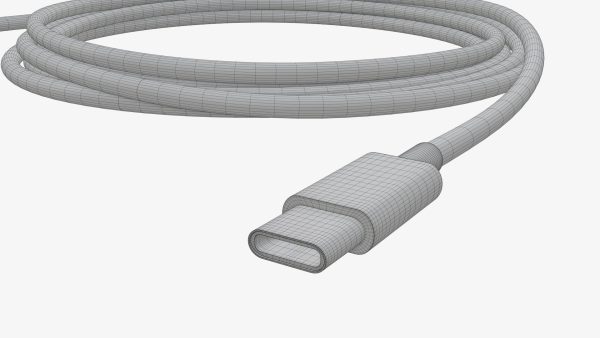 Cable USB-C to USB white