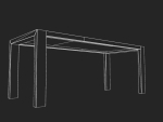 Calligaris Modern 140 cm open