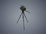Camera on the tripod