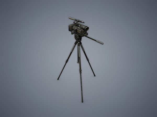 Camera on the tripod