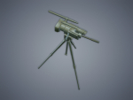 Camera on the tripod
