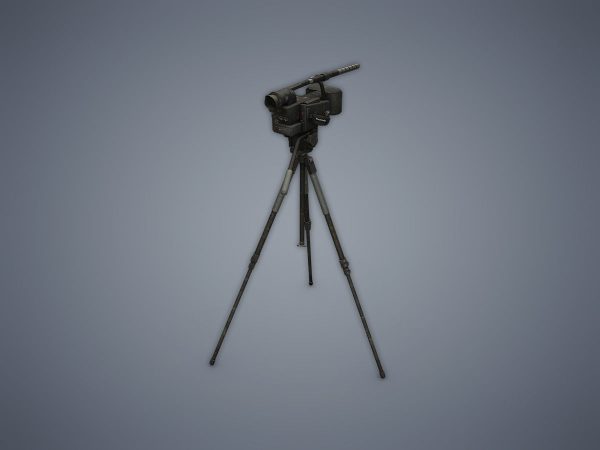Camera on the tripod