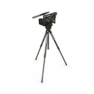 Camera on the tripod