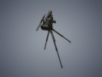 Camera on the tripod