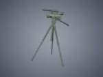 Camera on the tripod