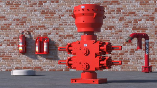 Cameron Annular Bop Blowout Preventer Red