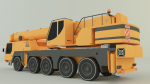 Camion grue LTM 1110 crane