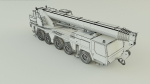 Camion grue LTM 1110 crane