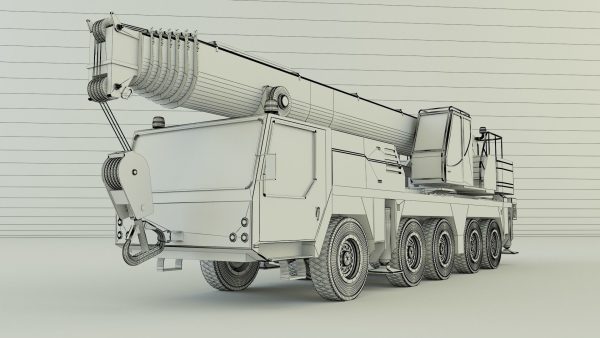 Camion grue LTM 1110 crane