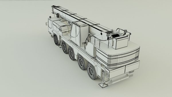 Camion grue LTM 1110 crane