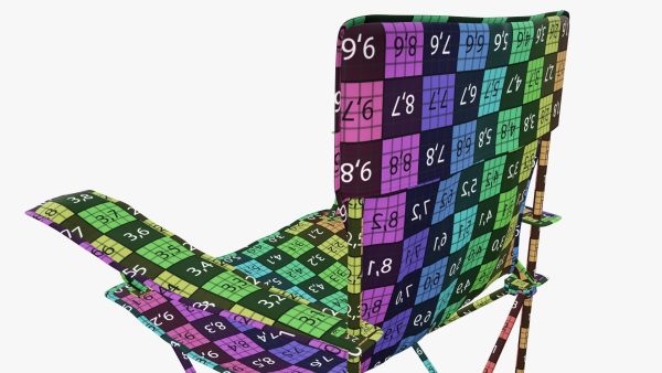 Camp armchair folding