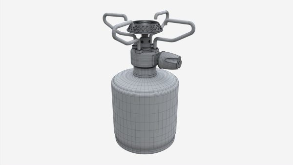 Camping Gas Stove with Cartridge Mockup 01