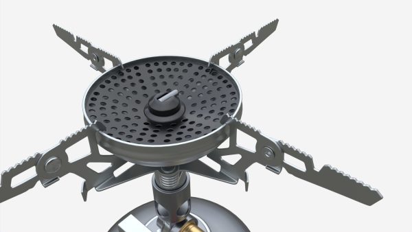 Camping Gas Stove with Cartridge Mockup 02