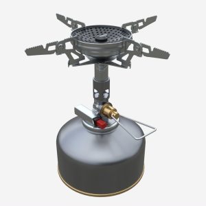Camping Gas Stove with Cartridge Mockup 02