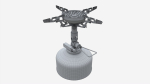 Camping Gas Stove with Cartridge Mockup 02
