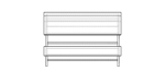Canteen Steel Table