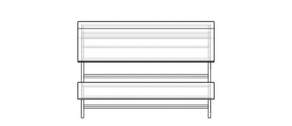 Canteen Steel Table