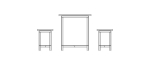 Canteen Steel Table