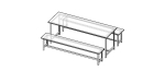 Canteen Steel Table