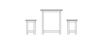 Canteen Steel Table