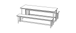 Canteen Steel Table