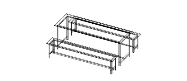 Canteen Steel Table