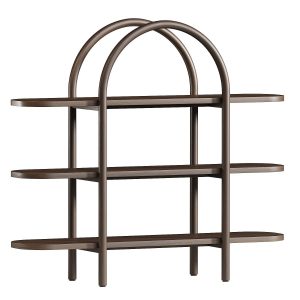 canyon-black-wood-wide-3-shelf-bookcase-by-leanne-ford-3d-model-155cf417a3
