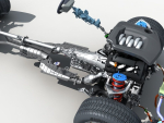 Car Frame with Chassis Engine 01