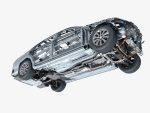 Car Frame with Chassis Engine 02
