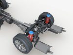 Car Frame with Chassis Engine 02