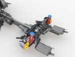 Car Frame with Chassis Engine 02