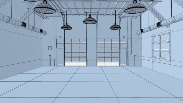 Car Garage to Loft Style