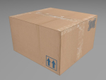 Cardboard Boxes Low Poly