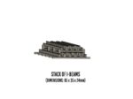CARGO-0005 Steel cargo set H0-scale 10 items
