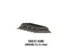 CARGO-0005 Steel cargo set H0-scale 10 items