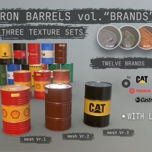 Cargo Iron Barrels 200L Brands